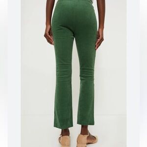 Tuckernuck Ashford Corduroy Cropped Pants Green Womens M Classic Tailored Chic